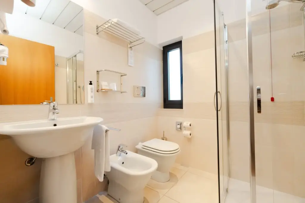 Eleganza e comfort nel nostro bagno.