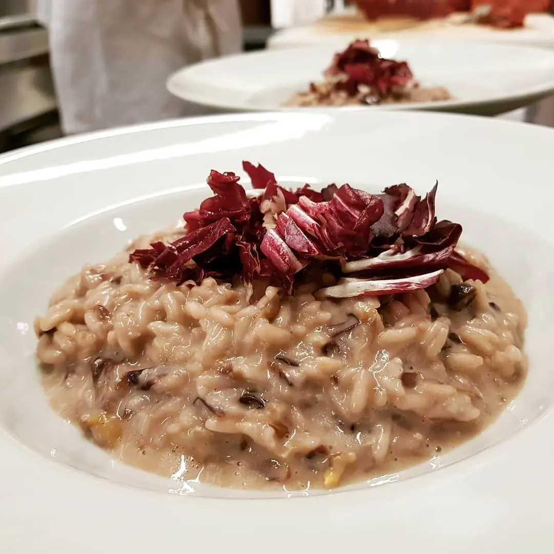 Risotto raffinato al Ristorante Clorofilla